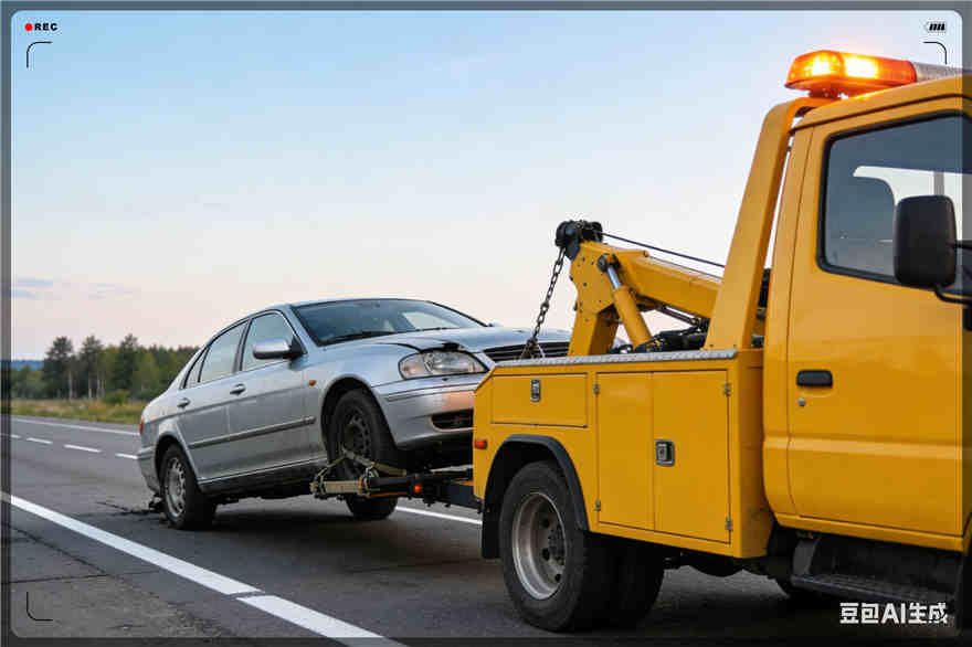 峄城区拖车救援电话【案例】