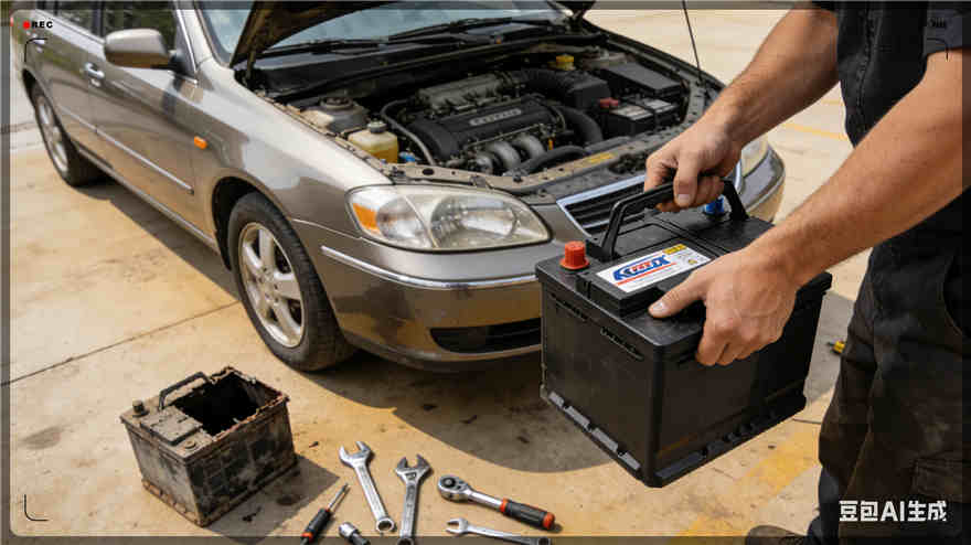 峄城区汽车换电瓶电话【案例】